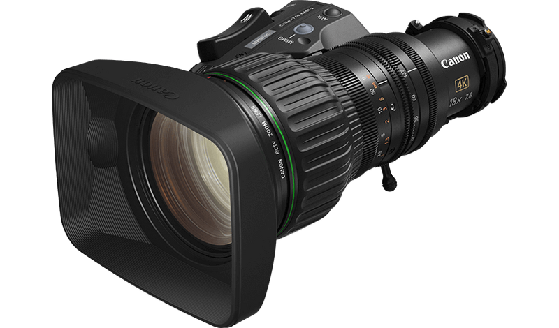 キャノン　 CANON ZOOM LENS　6セットULTRASONIC Canon CJ18ex7.6B KASE - Broadcast lenses - Canon Europe