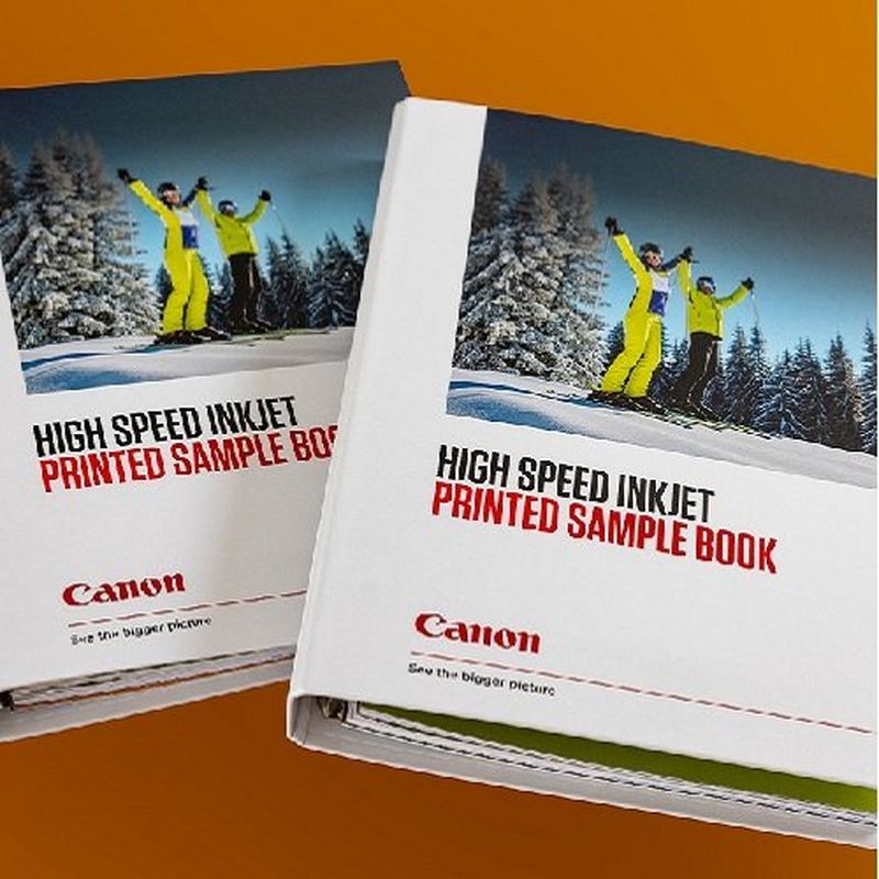 High Speed Inkjet Printed Sample Book