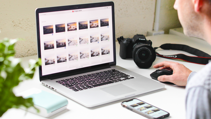 image.canon Connects Your Canon Camera To Your World