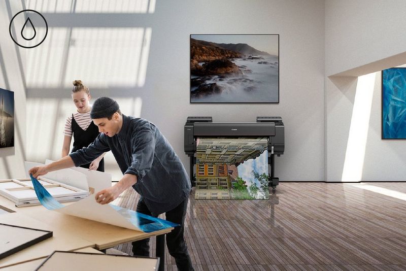 Vollpigmenttinten-System für hohe Beständigkeit, leuchtende Farben und satte Schwarztöne