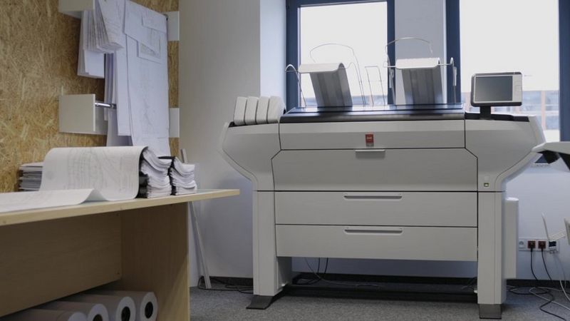 Ploter inżynieryjny ColorWave 3500 w Lafrentz Polska