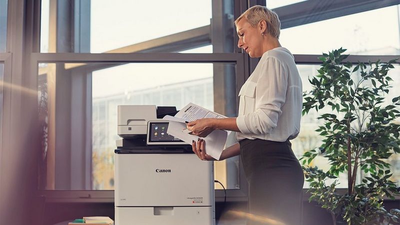 Canonin laitteet suunnitellaan mahdollisimman vähän energiaa kuluttaviksi.