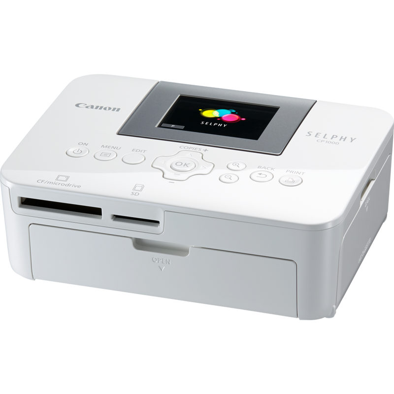 Canon SELPHY CP1000 – Weiß Produkt Vorderansicht