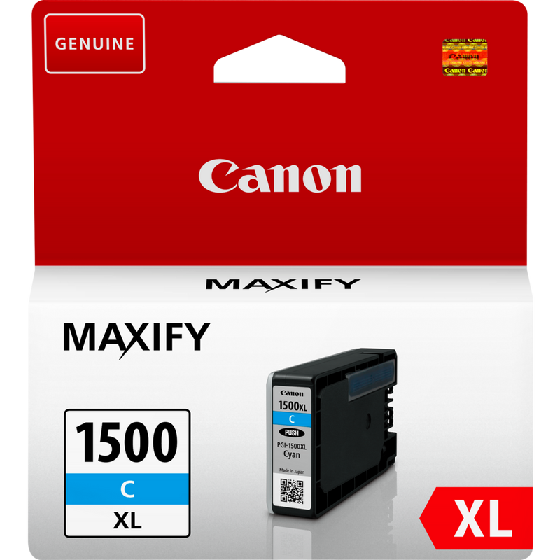 Canon PGI-1500XL Tinte mit hoher Reichweite Produkt Vorderansicht
