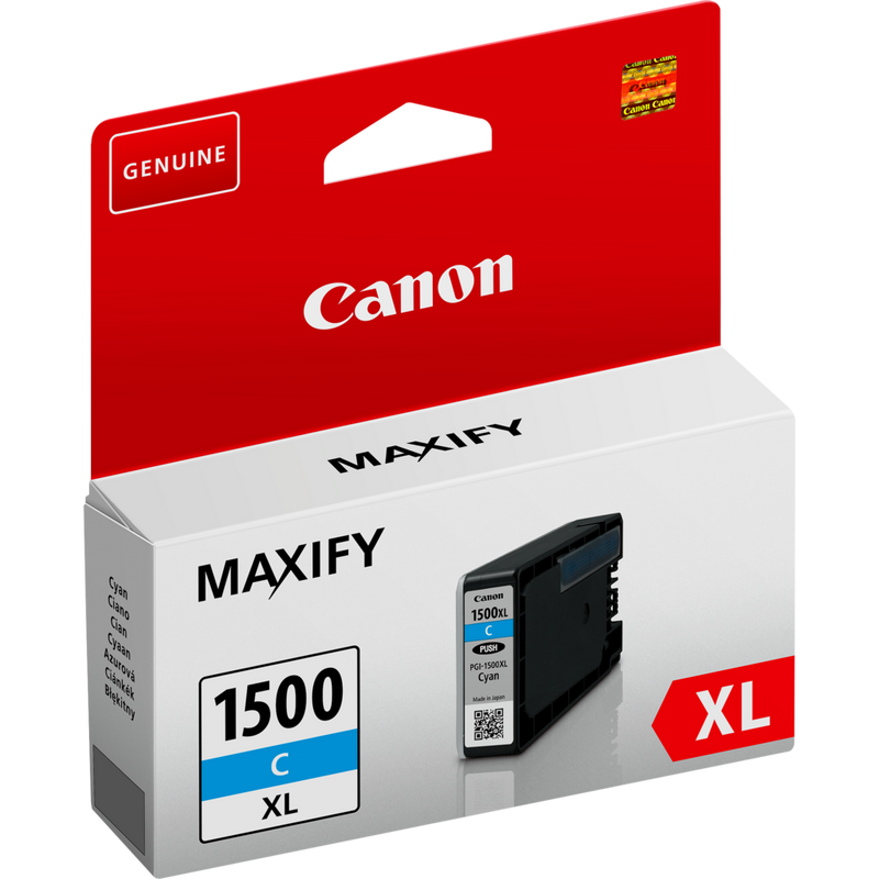 Canon PGI-1500XL Tinte mit hoher Reichweite Produkt Ansicht von links