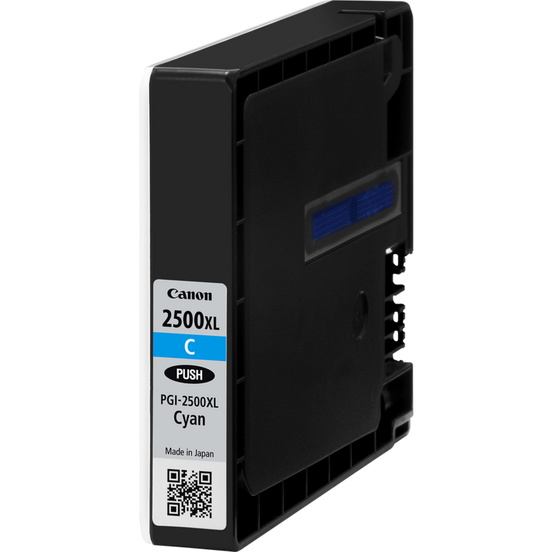 Canon PGI-2500XL High Yield Cyan Ink Cartridge Product Cartridge Right View