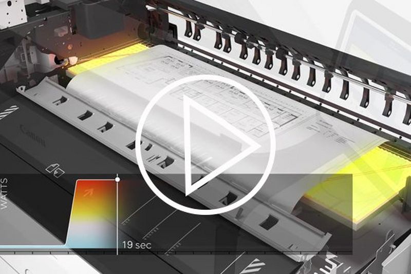 Druk monochromatyczny CAD/GIS