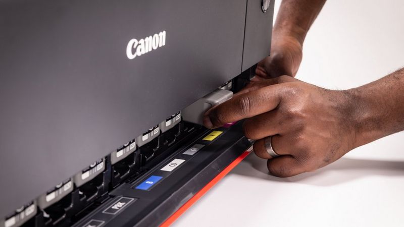 Oriģinālā Canon tinte un papīrs