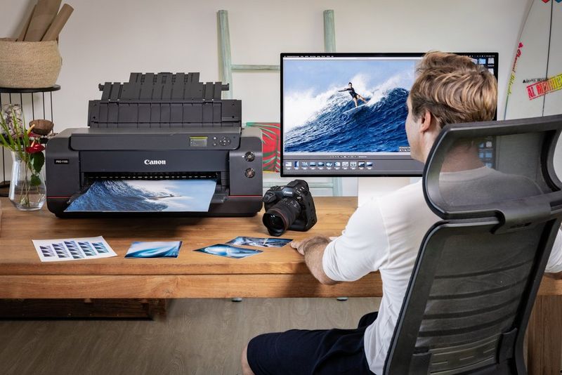 צבעים משופרים, איכות מעולהמדפסת הזרקת דיו imagePROGRAF PRO-1100 מבית Canon