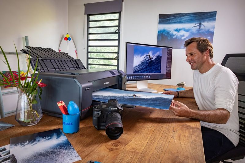 בנויה לאורך זמןמדפסת הזרקת דיו imagePROGRAF PRO-1100 מבית Canon