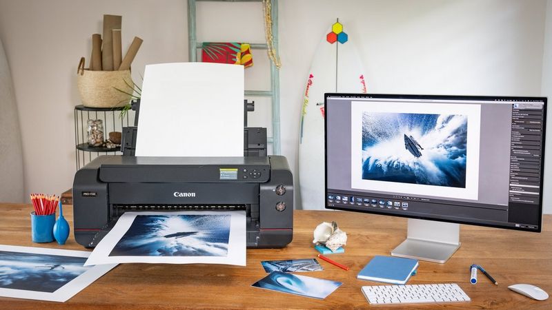הדפסה מקצועית בקלותמדפסת הזרקת דיו imagePROGRAF PRO-1100 מבית Canon