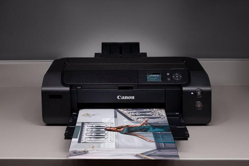 הדפסה מהירה ואיכותיתמדפסת הזרקת דיו imagePROGRAF PRO-310 מבית Canon