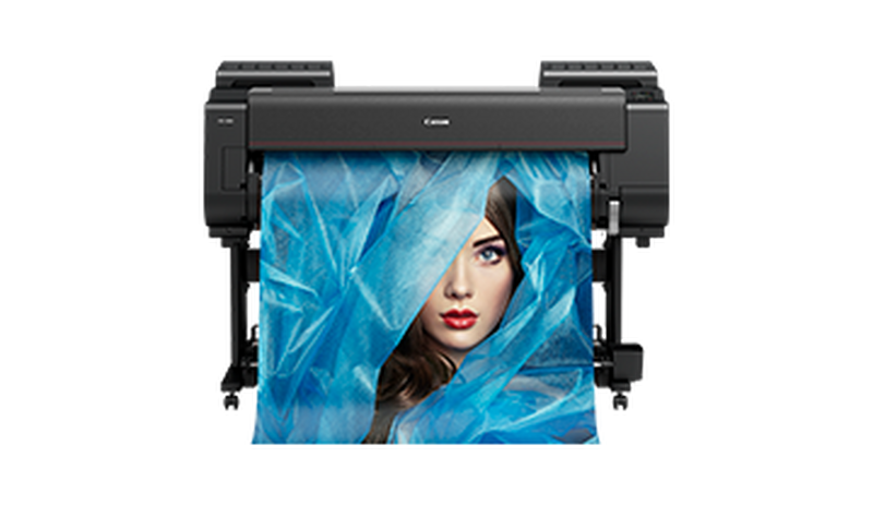 imagePROGRAF IPF PRO-4000 producing 12 colour images