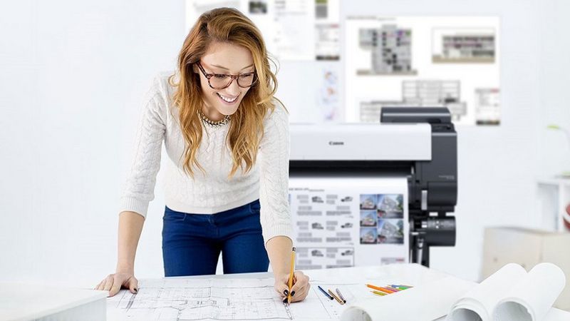 Canon imagePROGRAF TM series architectural office CAD print