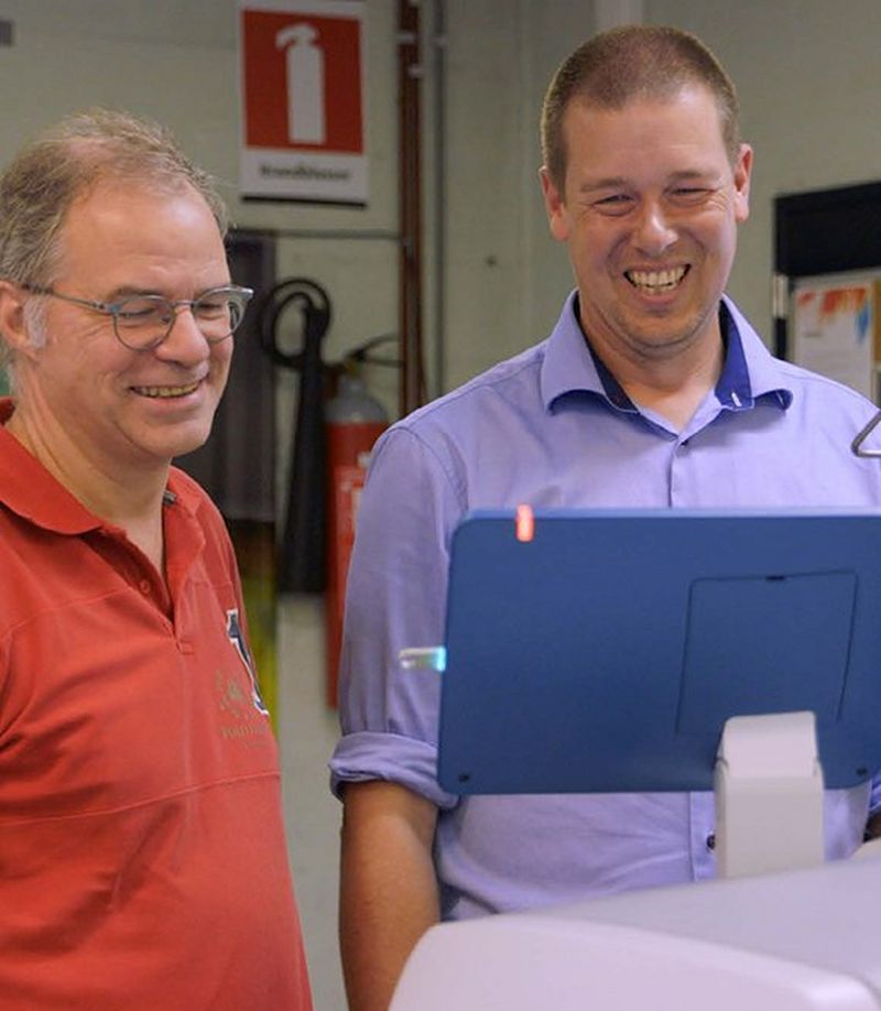 We can now accept any job because we know we can deliver it in time and at a good quality