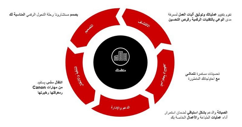 رحلة تحويل مصممة حسب الطلب ومستمرة