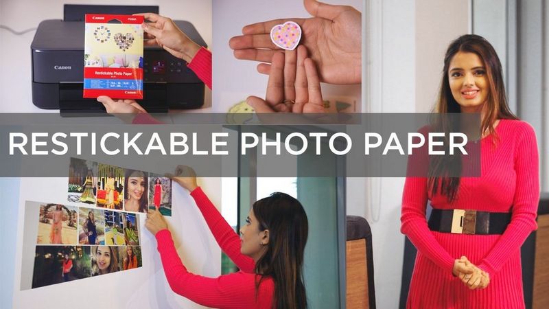 Restickable Phot Paper