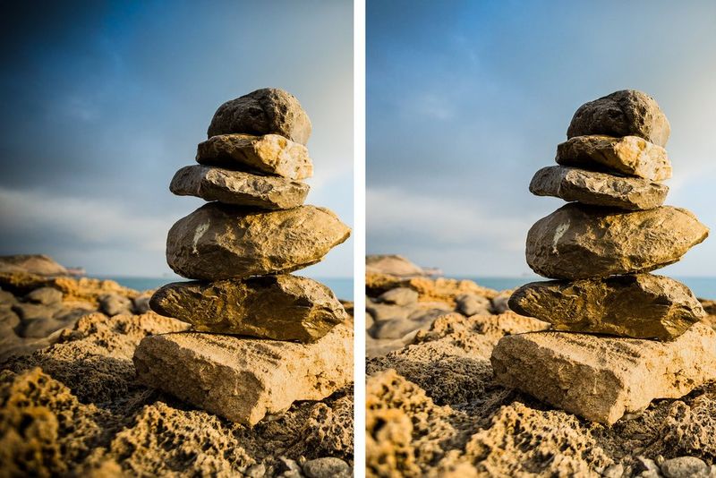 In-camera lens corrections