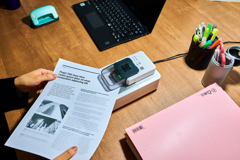 Vorbereitung von Dokumenten.