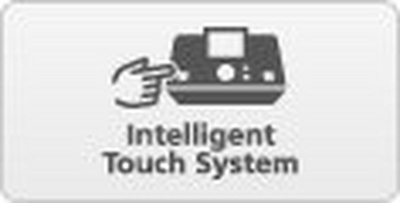 
         Easy to use touch panel
       