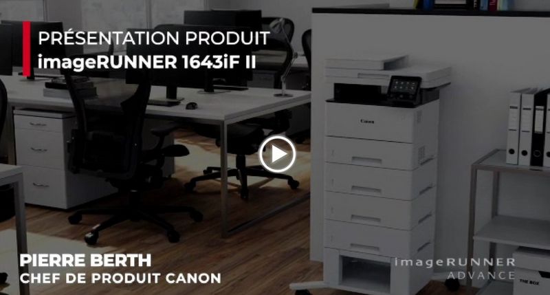 Présentation de l’imageRUNNER 1643 iF II