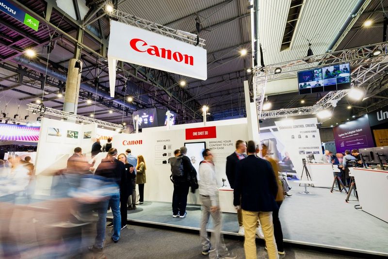 Canon au salon ISE2026