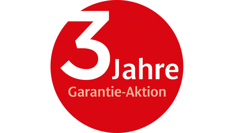 3-Jahres-Garantie