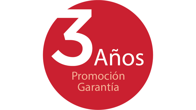 Garantía de 3 años