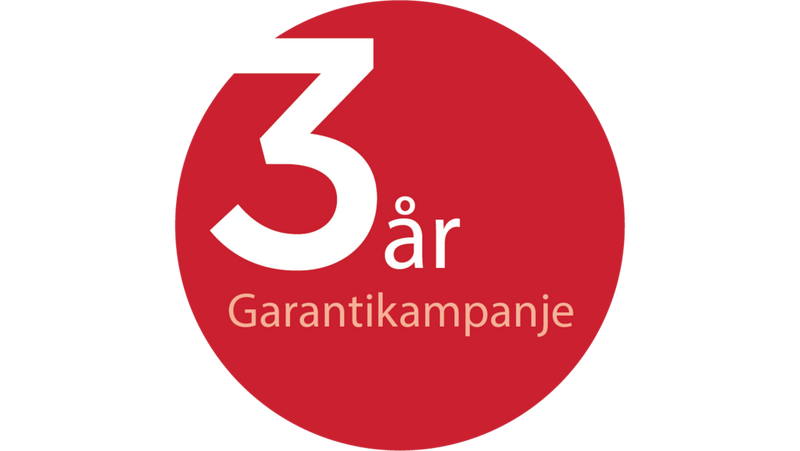 3 års garanti
