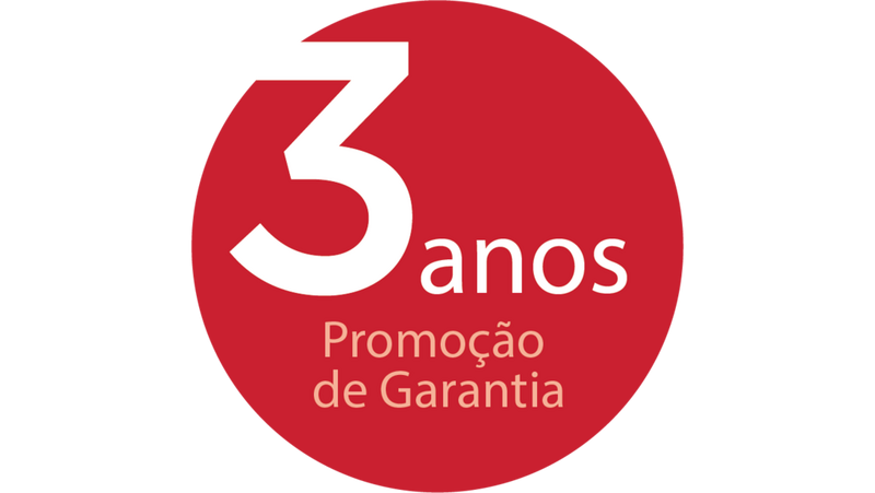 3 anos de garantia