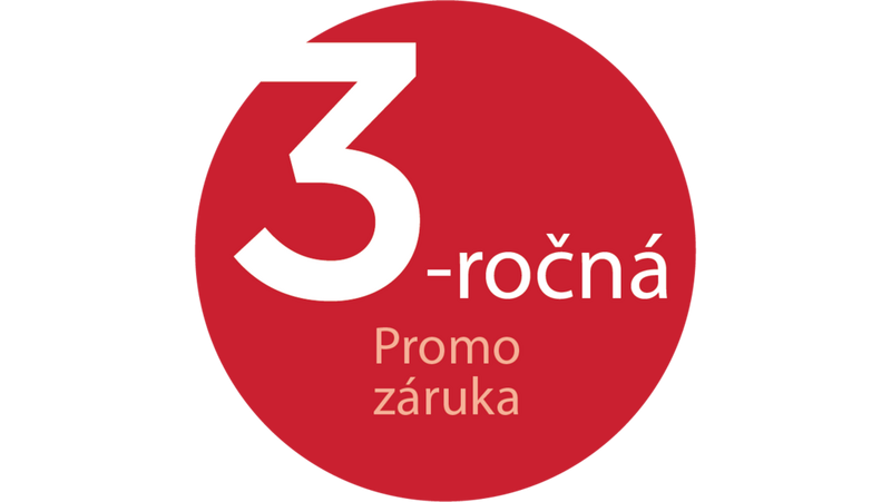 3-ročná záruka