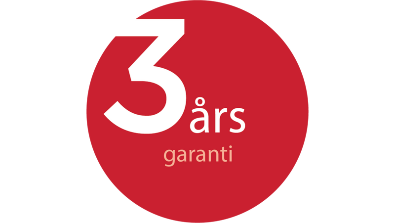 3 års garanti