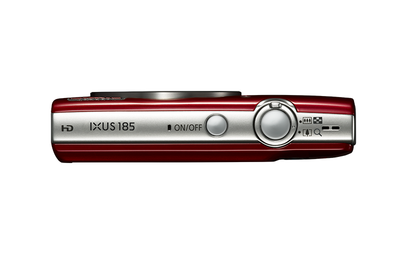 IXUS 185 red top