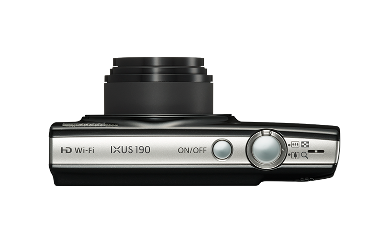 IXUS 190 black toplensout