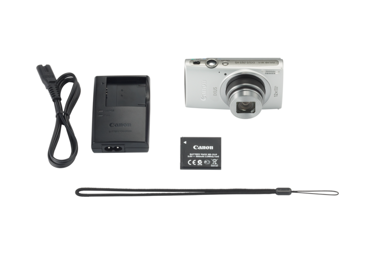 Canon IXUS 265 HS - What's in the box