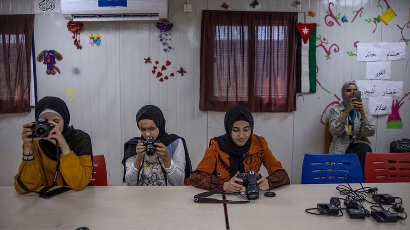 Different lives, same love: teaching the young photojournalists of Jordan