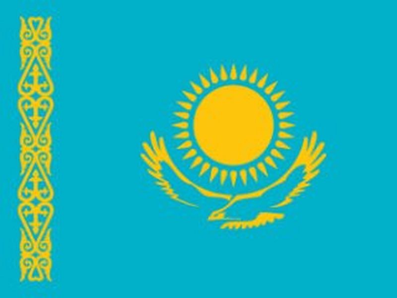 Kazakhstan flag