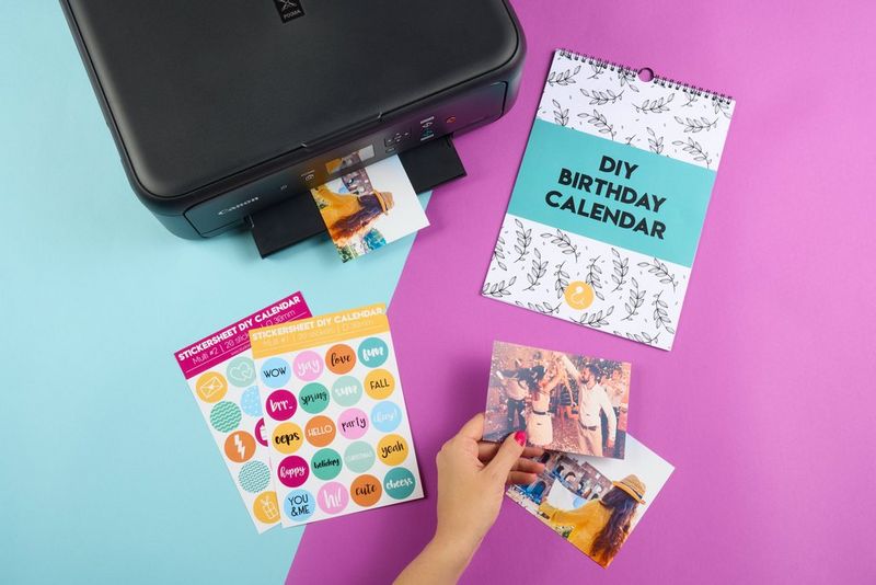 DIY BIRTHDAY CALENDAR