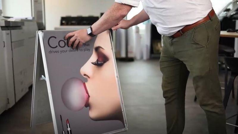 Skab blikfang i og udenfor din butik