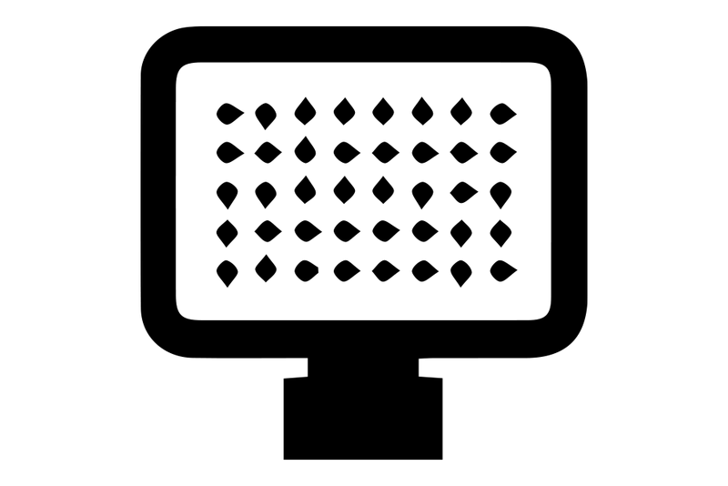 Built-in LED modelling light