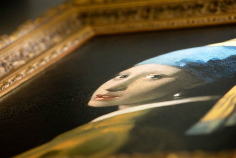 Toccare il capolavoro di Vermeer: un'esperienza multisensoriale