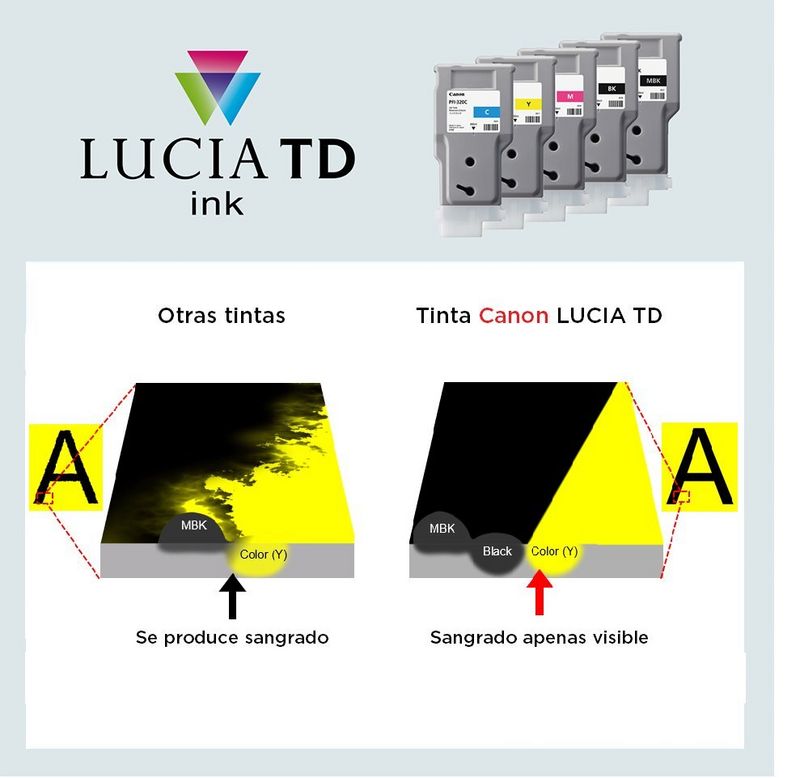 Líneas y textos con márgenes claros
