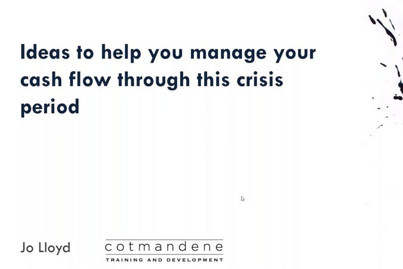 Managing cashflow through a crisis