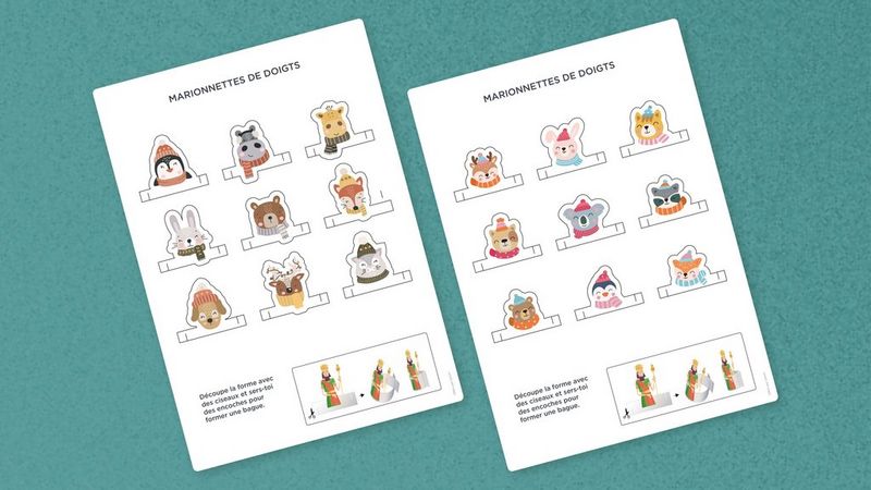 Marionnettes de doigt