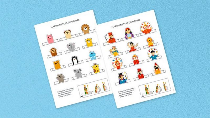 Marionnettes de doigts