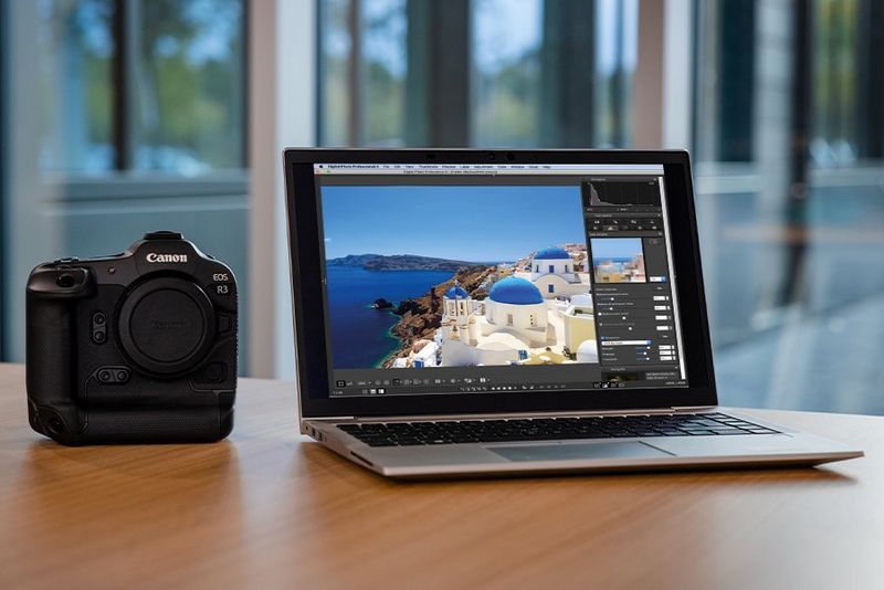 Crystal Fidelity : édition (logiciel Canon)