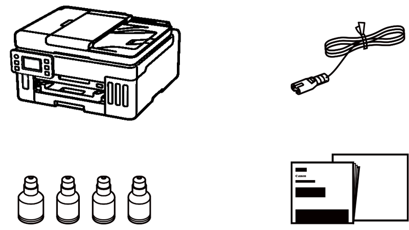 Canon MAXIFY GX6150 - Contenuto della confezione