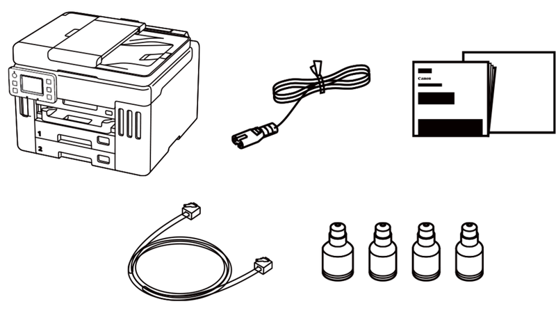 Canon MAXIFY GX7150 - Contenuto della confezione