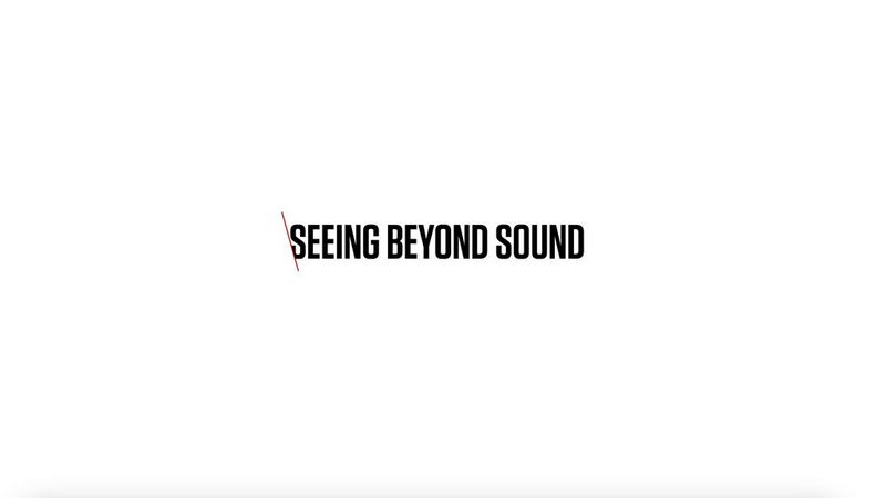 The words ‘seeing beyond sound’