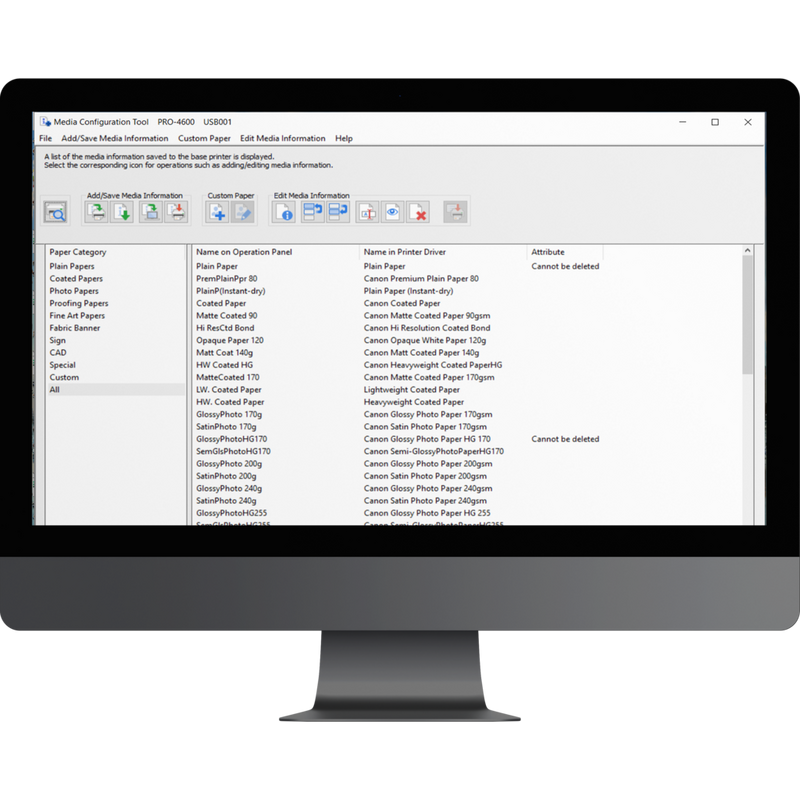 Media Configuration Tool